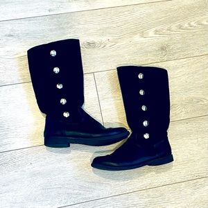 Girls Military Boots